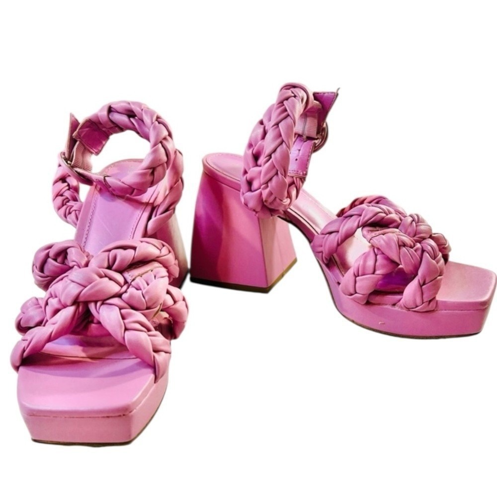 Circus by Sam‎ Edelman Mable Heels, Block Heel, Color Fiji Flower, Size 7